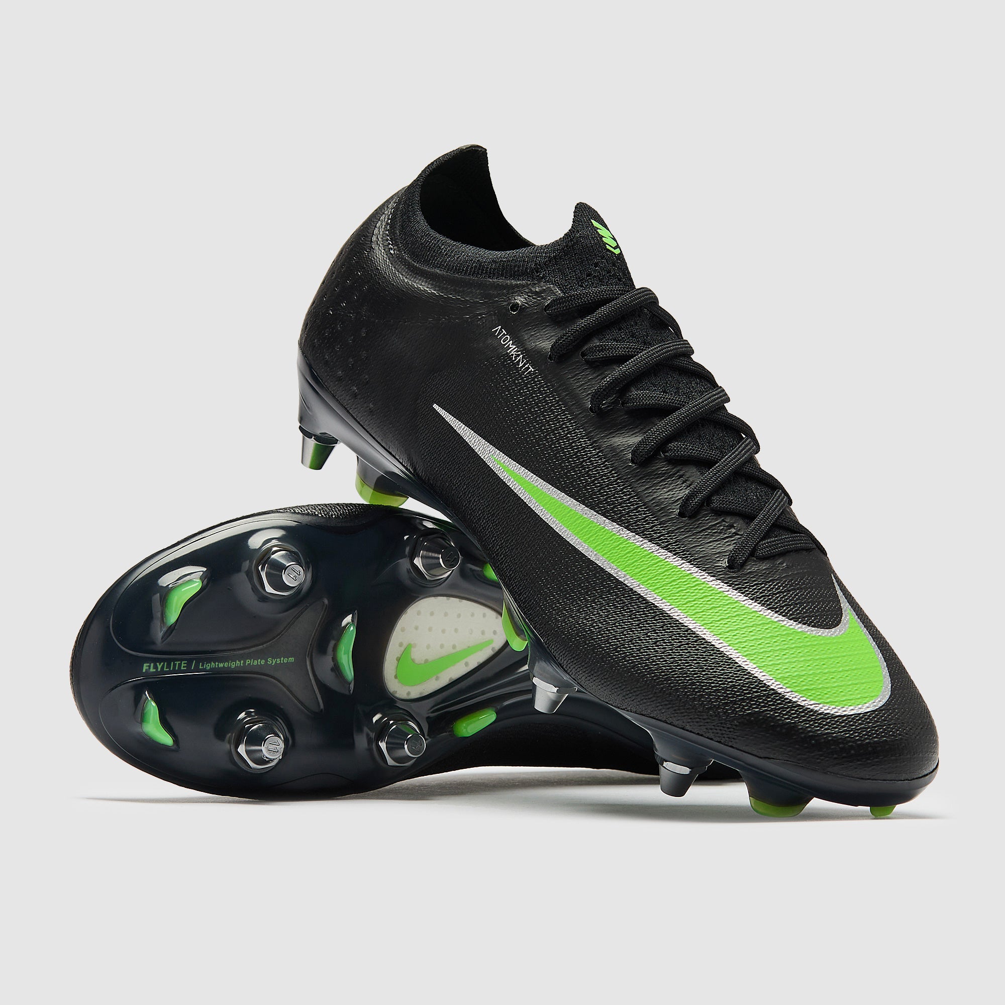 Nike Air Zoom Mercurial Vapor XVII Elite SG-Pro Football Boots Black/Illusion Green/Black