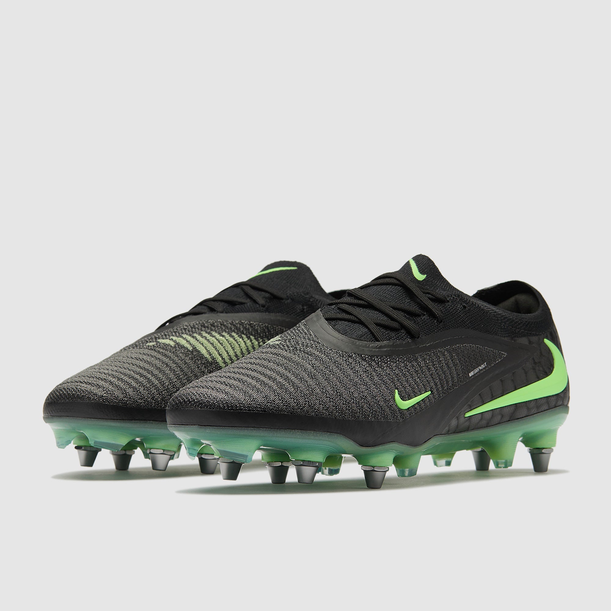 Nike Phantom 6 Low Elite SG-Pro Player Edition Football Boots Black/Illusion Green/Black