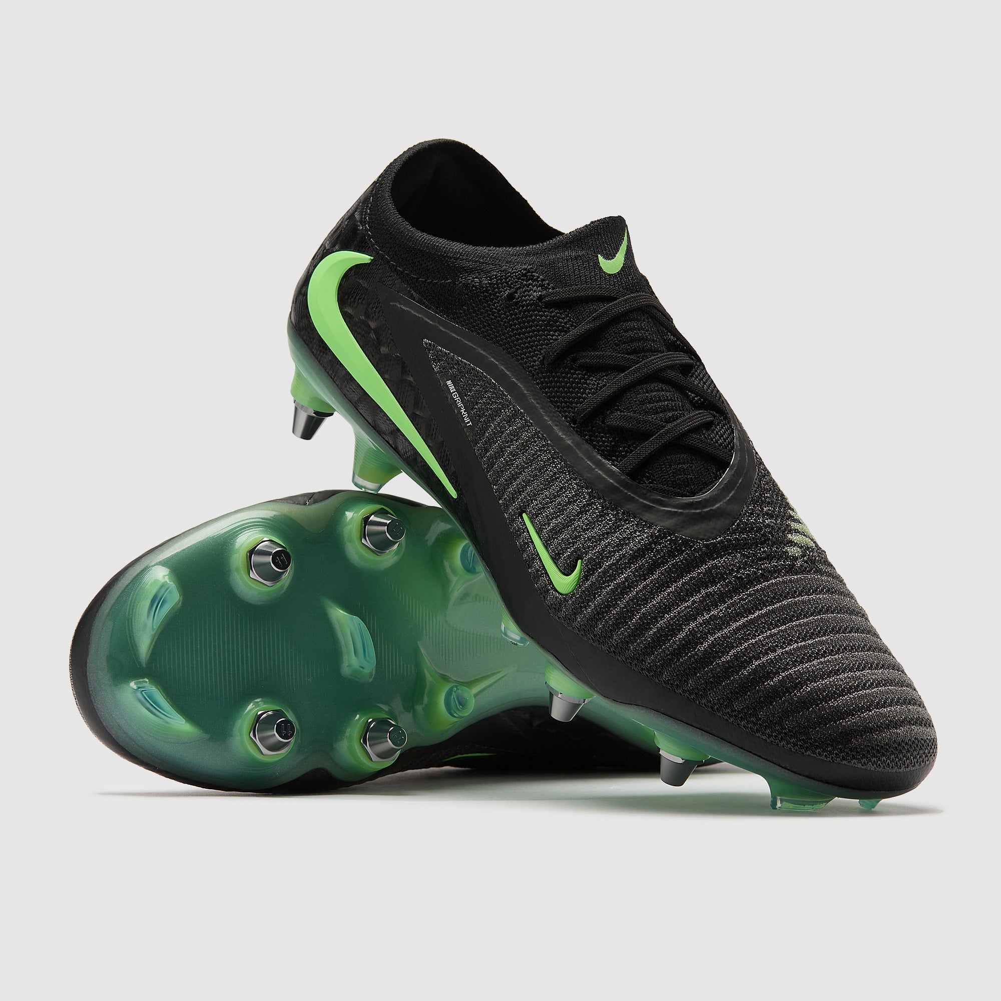 Nike Phantom 6 Low Elite SG-Pro Player Edition Football Boots Black/Illusion Green/Black