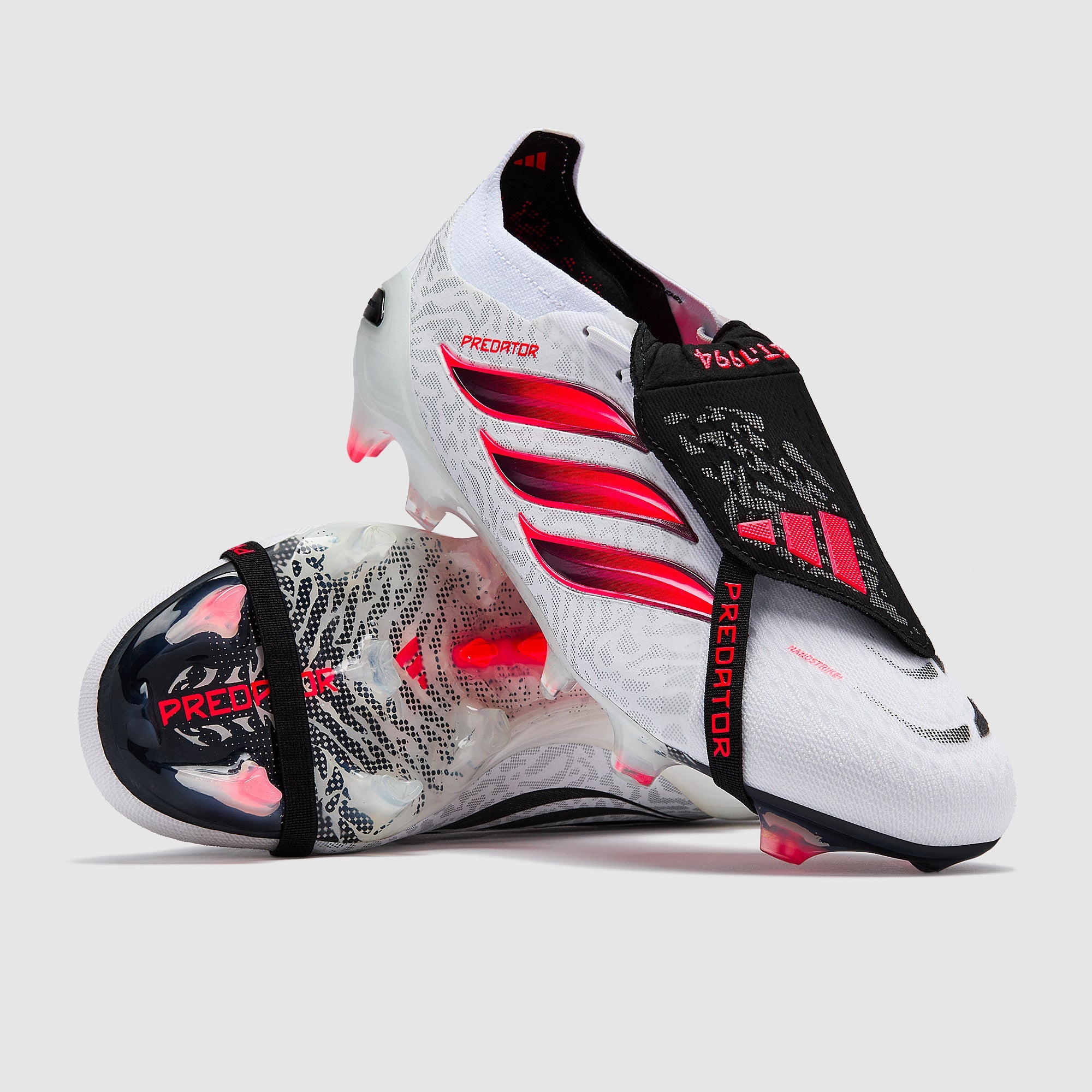 Adidas Predator Elite Tongue FG Football Boots Ftwr White/Solar Turbo/Core Black
