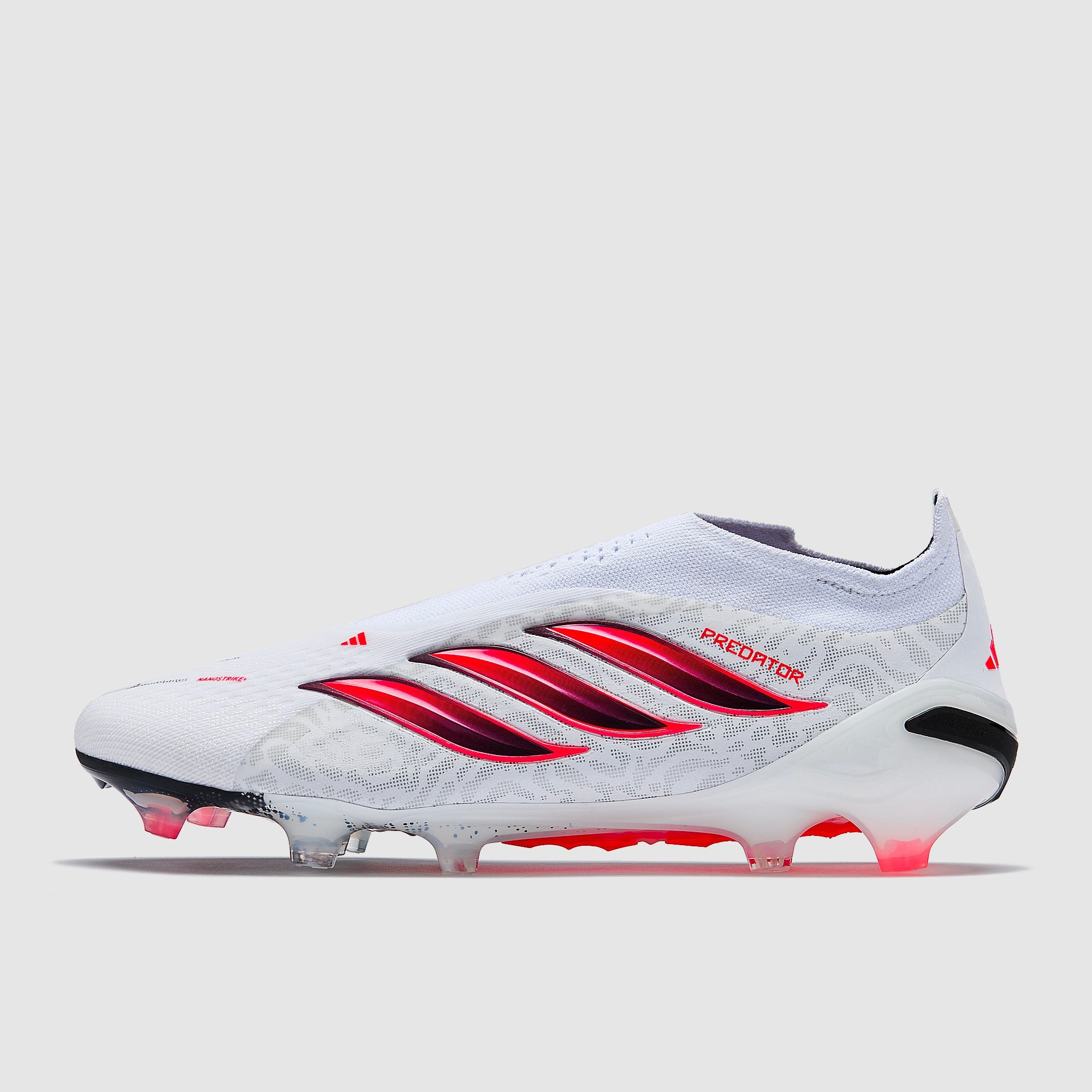 Adidas Predator Elite Laceless FG Football Boots Ftwr White/Solar Turbo/Core Black