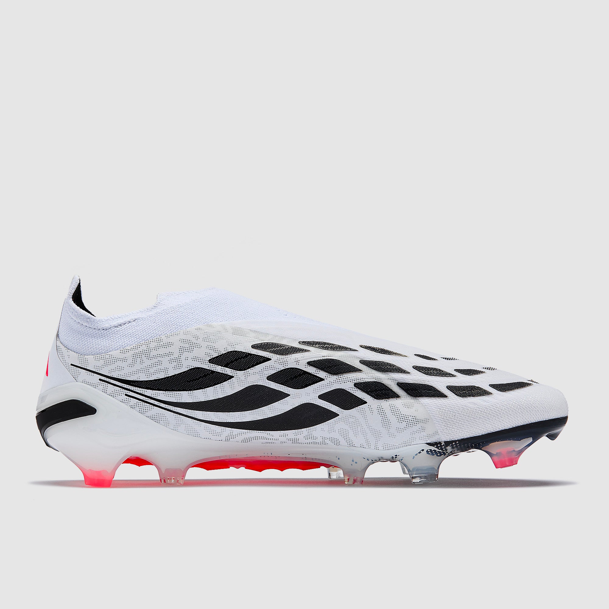 Adidas Predator Elite Laceless FG Football Boots Ftwr White/Solar Turbo/Core Black
