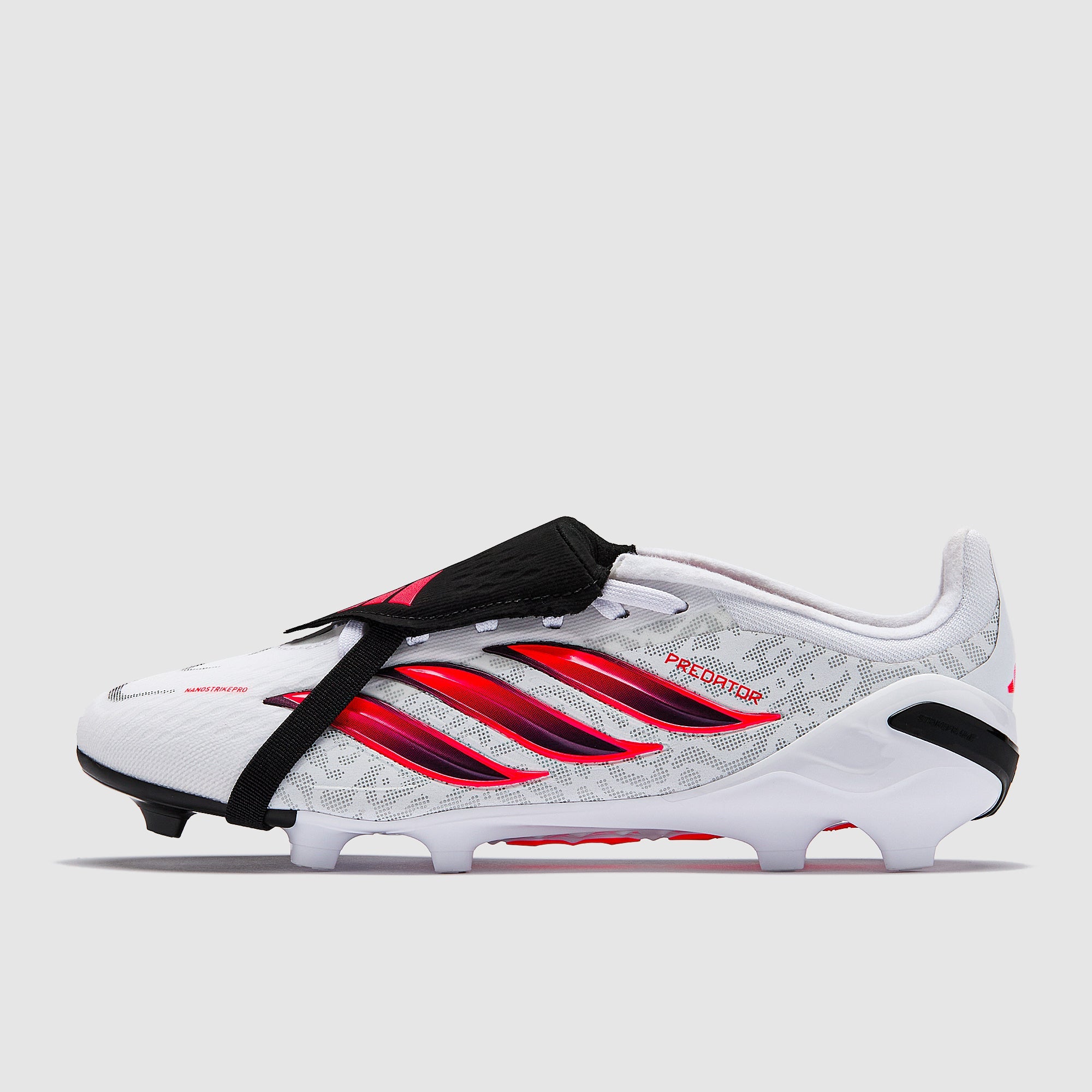 Adidas Kids Predator Elite Tongue FG Football Boots Ftwr White/Solar Turbo/Core Black