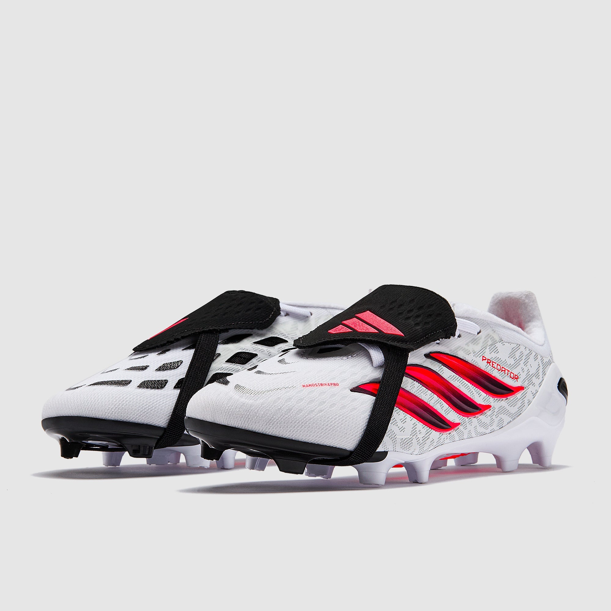 Adidas Kids Predator Elite Tongue FG Football Boots Ftwr White/Solar Turbo/Core Black