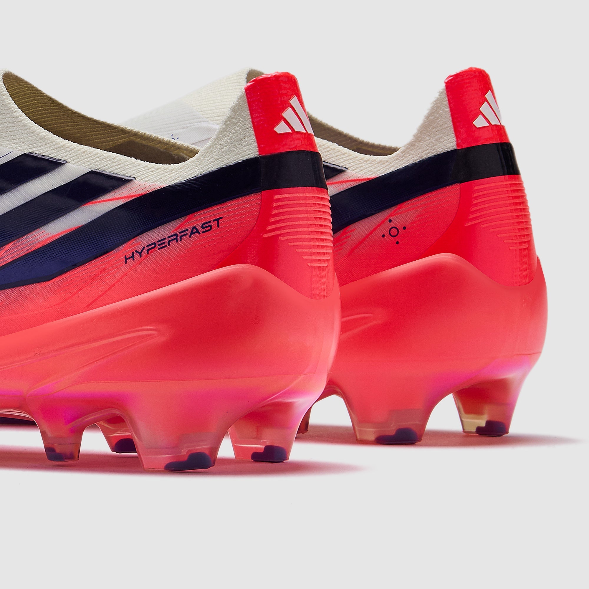 Adidas F50 Hyperfast Elite Laceless FG Football Boots Ftwr White/Solar Purple/Solar Turbo