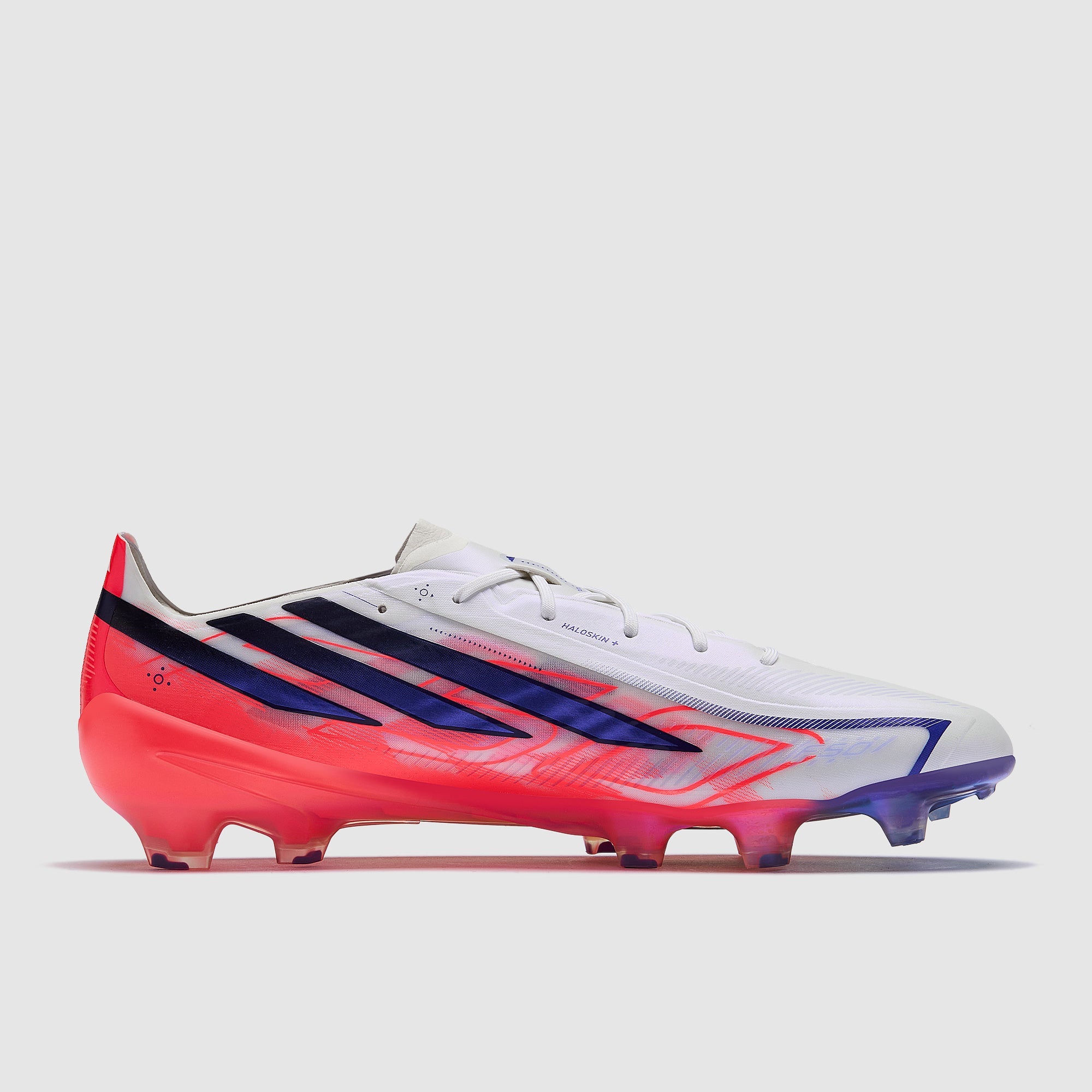 Adidas F50 Hyperfast Elite FG Football Boots Ftwr White/Solar Purple/Solar Turbo