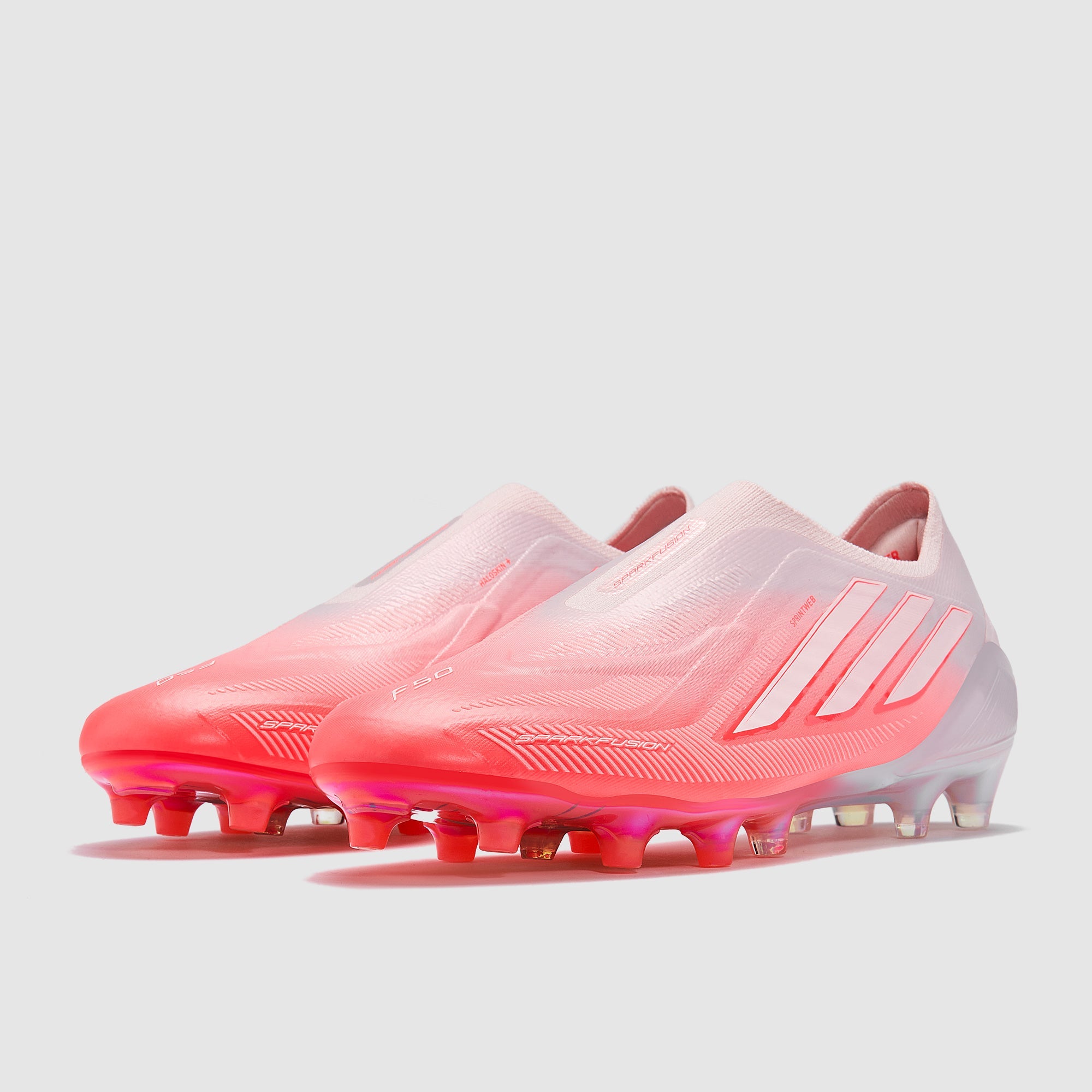Adidas F50 Sparkfusion Elite Laceless FG/AG Football Boots Core Black/Silver Met./Bright Royal