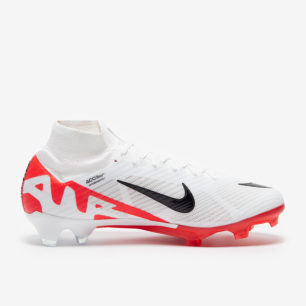 Nike Air Zoom Mercurial Superfly IX Elite FG Football Boots Bright Crimson/White/Black