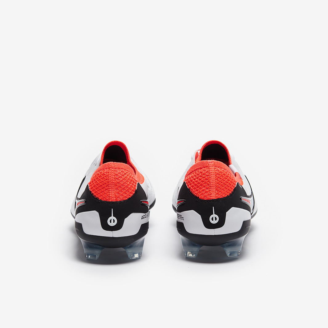 Nike Tiempo Legend X Elite FG Football Boots White/Black/Bright Crimson