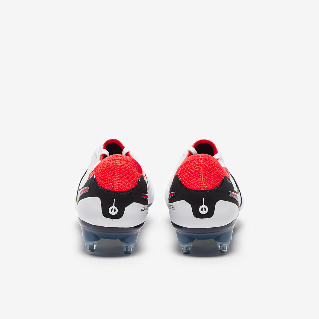 Nike Tiempo Legend X Elite SG-Pro Anti-Clog Football Boots White/Black/Bright Crimson