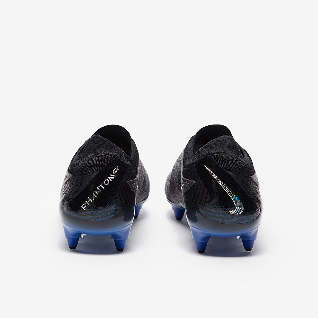 Nike Phantom GX Elite SG-Pro Anti-Clog Football Boots Black/Chrome/Hyper Royal