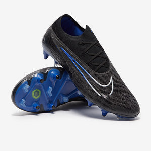 Nike Phantom GX Elite SG-Pro Anti-Clog Football Boots Black/Chrome/Hyper Royal