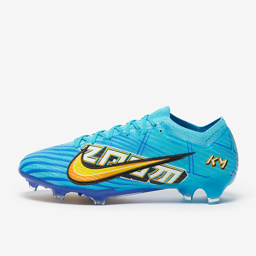 Nike Air Zoom Mercurial Vapor XV Elite x Mbappe FG Football Boots Baltic Blue/White