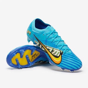 Nike Air Zoom Mercurial Vapor XV Elite x Mbappe FG Football Boots Baltic Blue/White