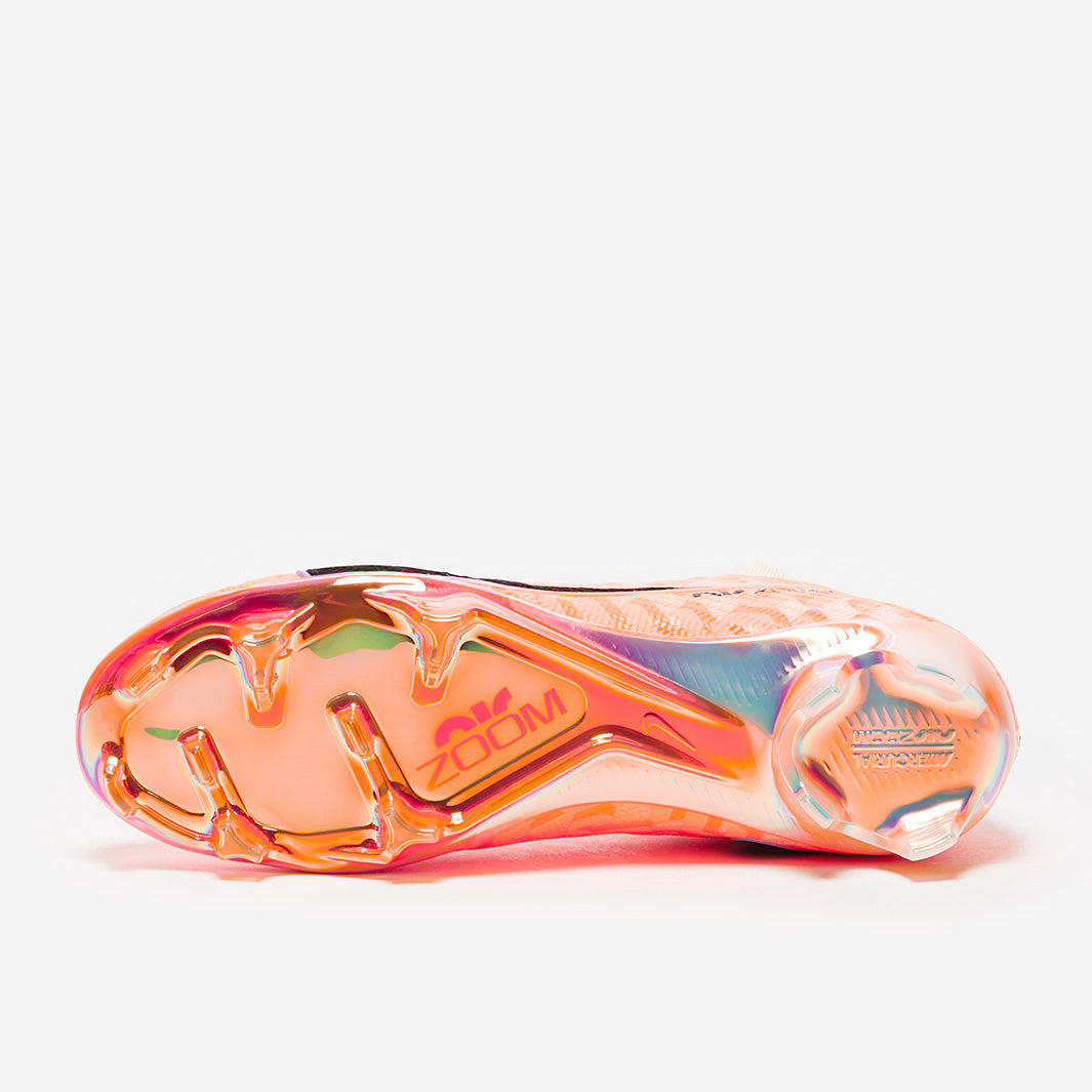 Nike Air Zoom Mercurial Superfly IX Elite NU FG Football Boots Guava Ice/Black/Total Orange