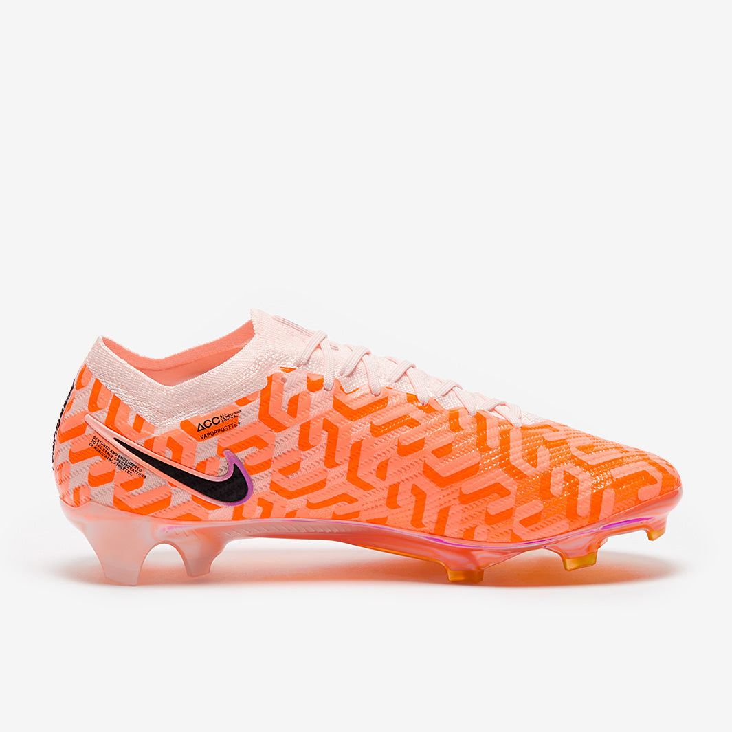Nike Air Zoom Mercurial Vapor XV Elite NU FG Chuteira Campo Guava Ice/Black/Total Orange