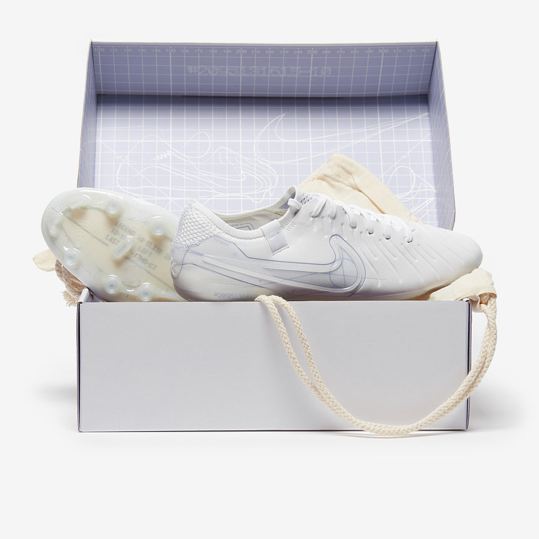 Nike Tiempo Legend X Elite Prototype SE FG Chuteira Campo Branca
