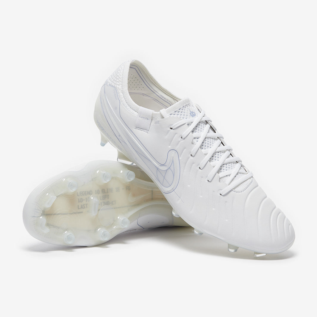 Nike Tiempo Legend X Elite Prototype SE FG Chuteira Campo Branca