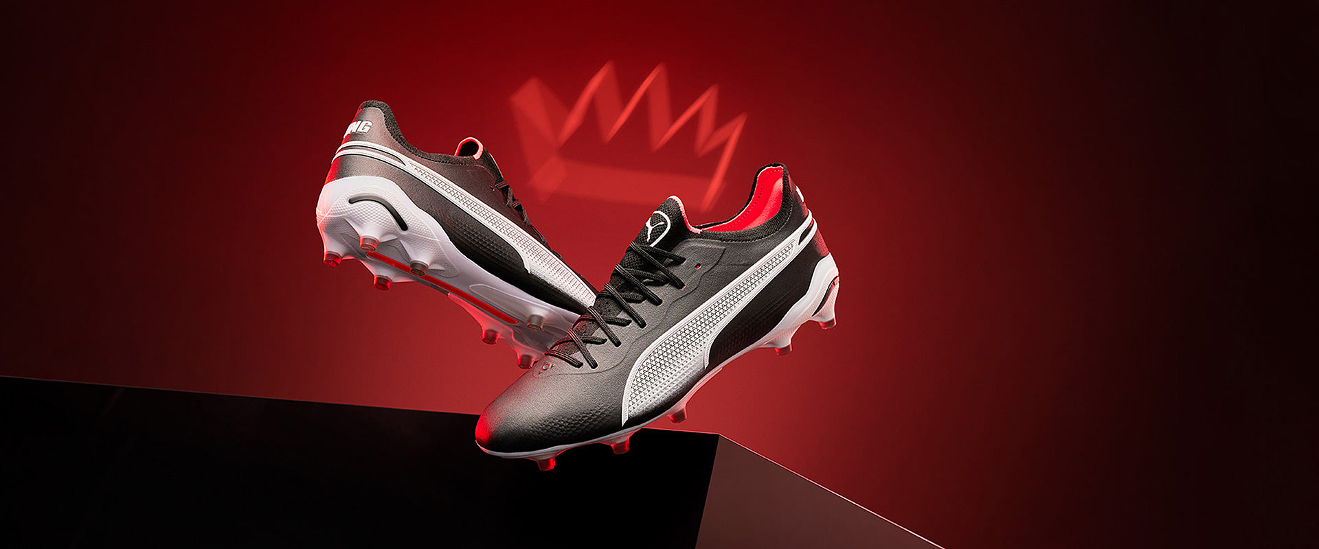 Puma King Ultimate FG/AG Football Boots Puma Black/Puma White/Fire Orchid