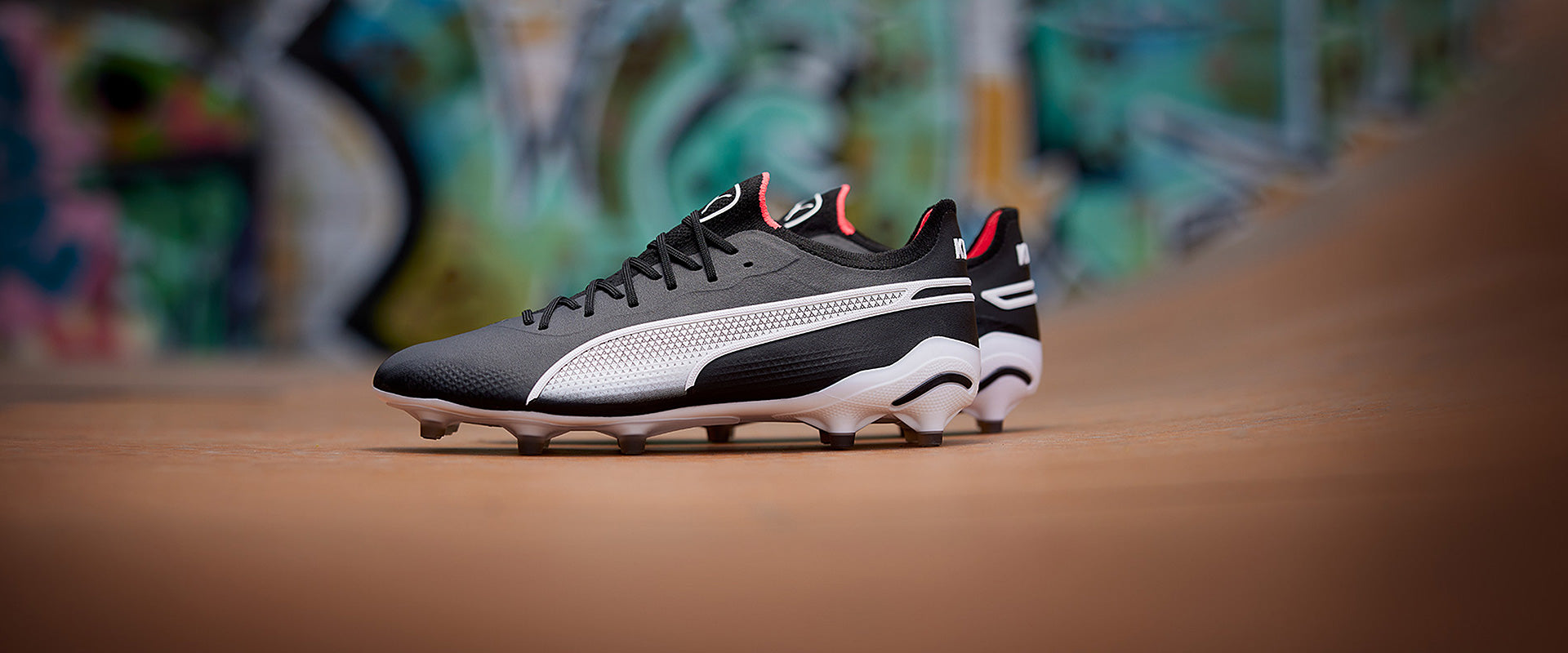 Puma King Ultimate FG/AG Football Boots Puma Black/Puma White/Fire Orchid