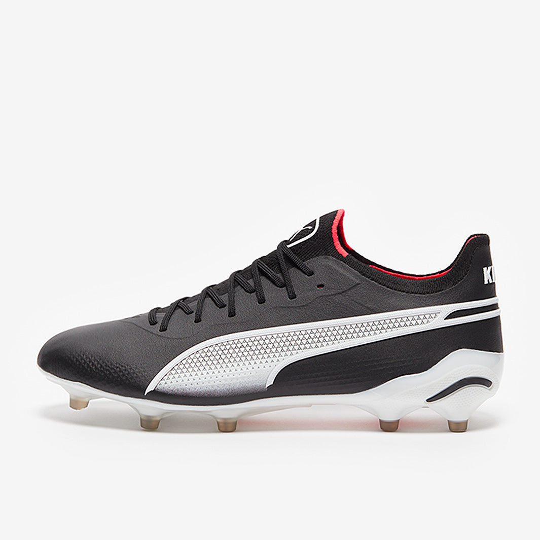 Puma King Ultimate FG/AG Football Boots Puma Black/Puma White/Fire Orchid