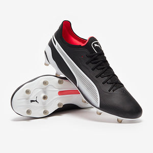 Puma King Ultimate FG/AG Football Boots Puma Black/Puma White/Fire Orchid