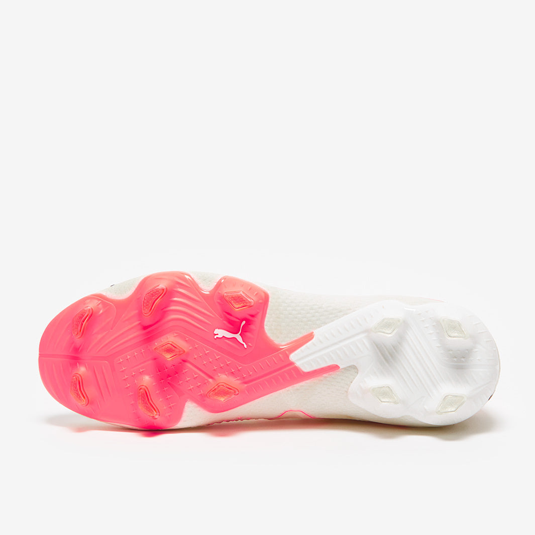 Puma Women's Future Ultimate FG/AG Football Boots Puma White/Fire Orchid