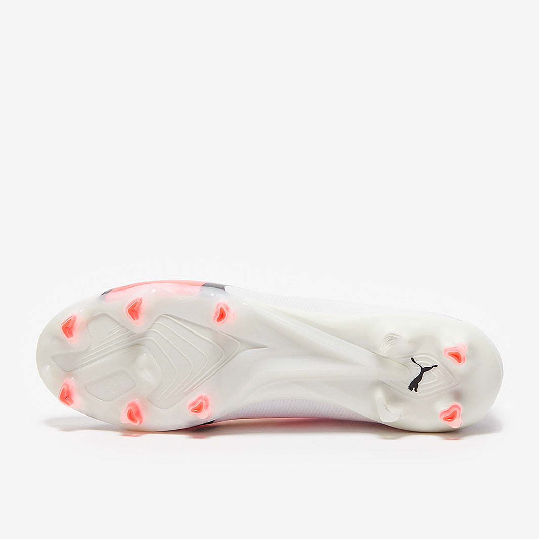 Puma Women's Ultra Ultimate FG/AG Football Boots Puma White/Fire Orchid