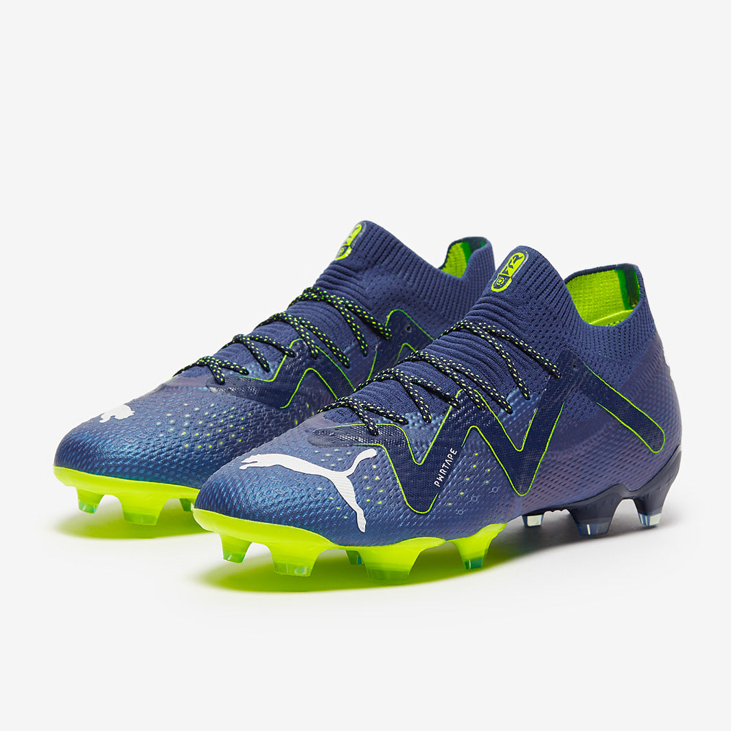 Puma Women's Future Ultimate FG/AG Football Boots Persian Blue/Pro Green