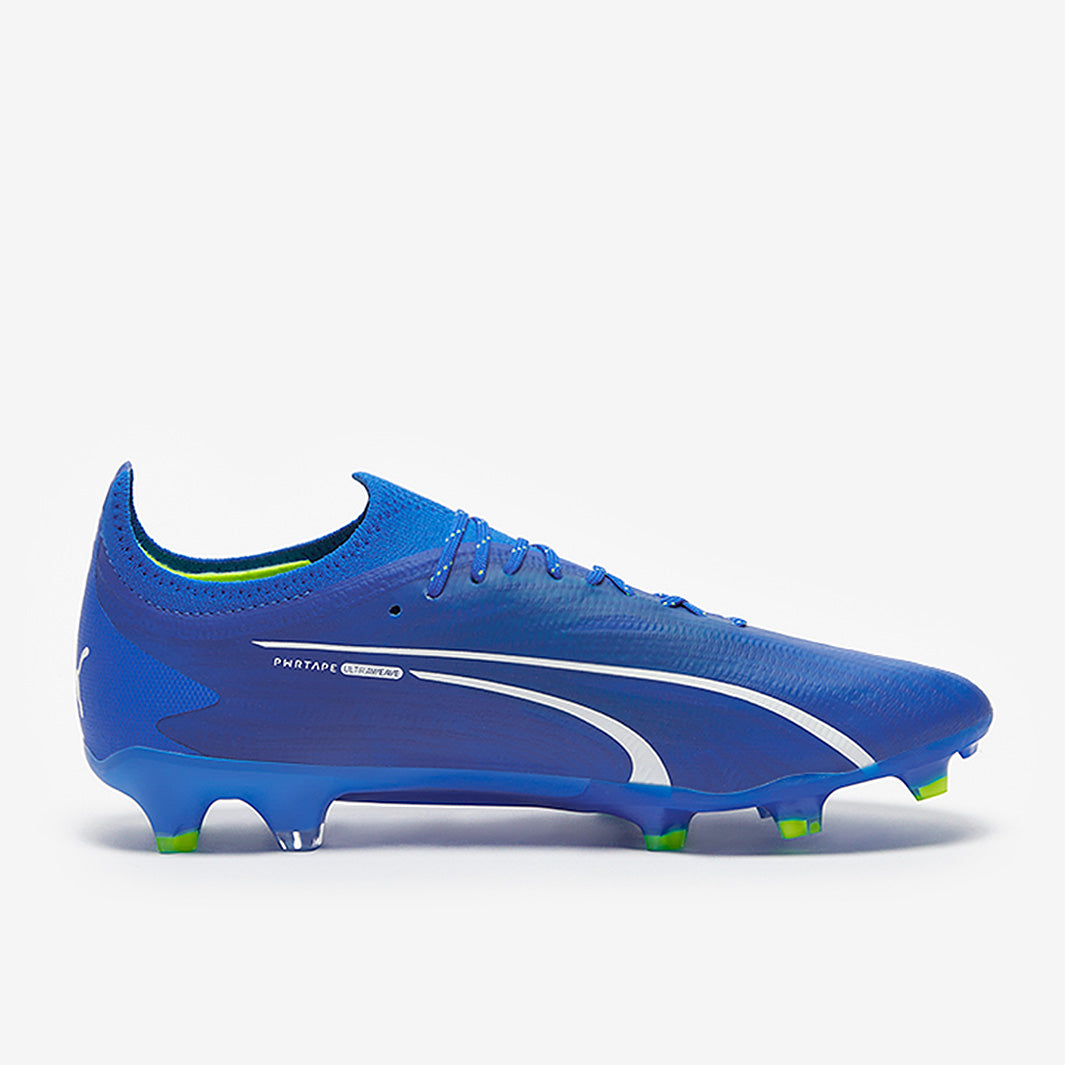 Puma Ultra Ultimate FG/AG Football Boots Ultra Blue/Puma White/Pro Green