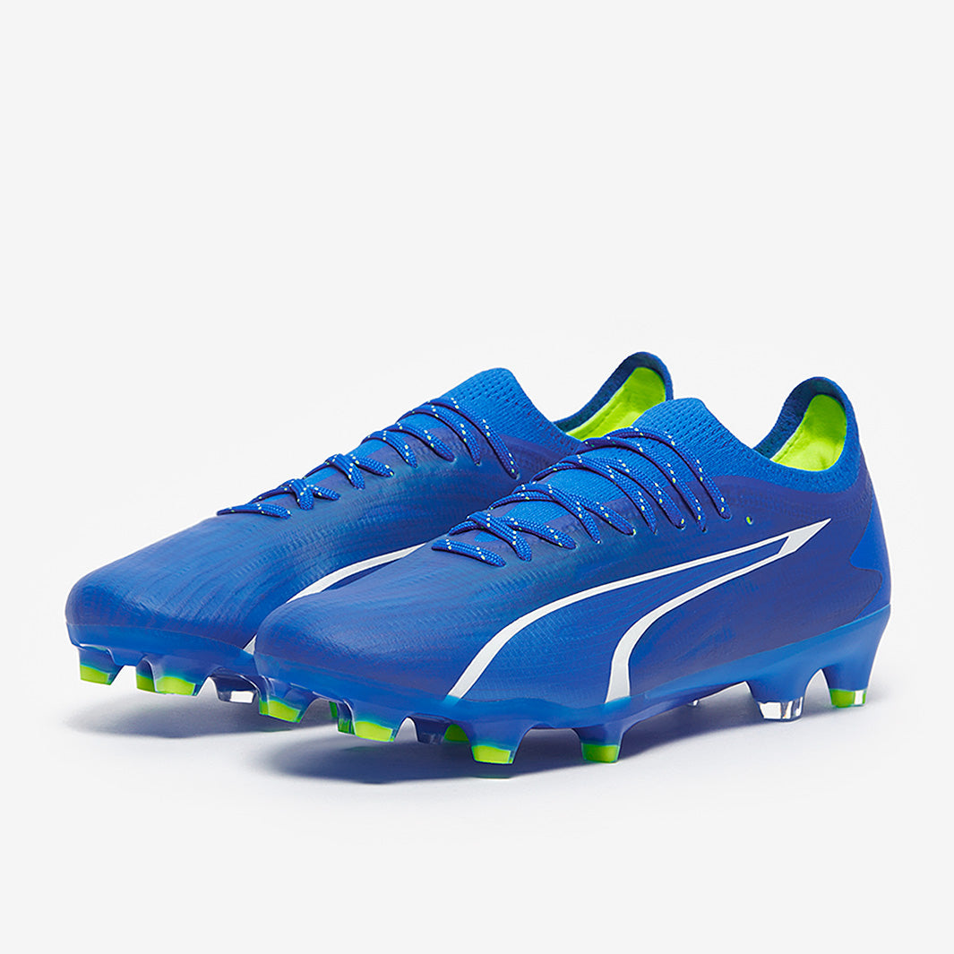 Puma Women's Ultra Ultimate FG/AG Football Boots Ultra Blue/Puma White/Pro Green