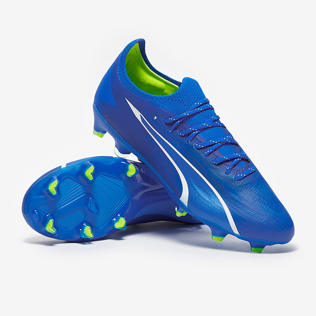 Puma Women's Ultra Ultimate FG/AG Football Boots Ultra Blue/Puma White/Pro Green