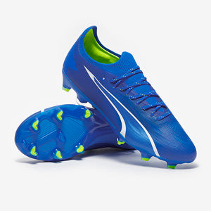 Puma Women's Ultra Ultimate FG/AG Football Boots Ultra Blue/Puma White/Pro Green