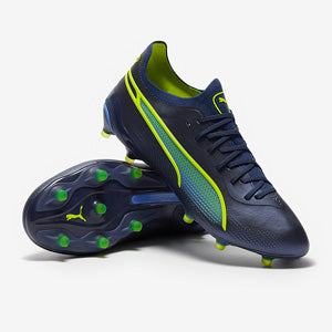Puma Women's King Ultimate FG/AG Football Boots Persian Blue/Pro Green/Ultra Blue