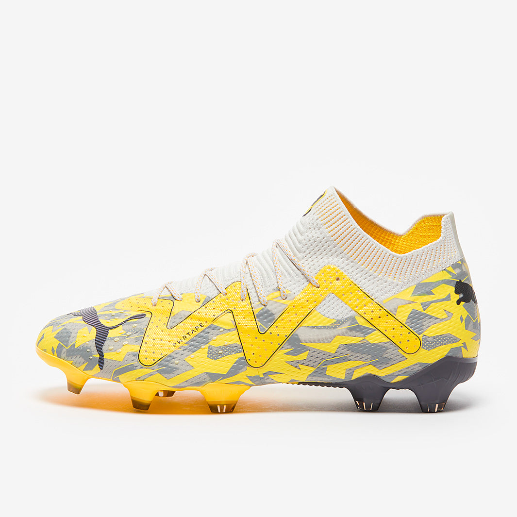 Puma Future Ultimate FG/AG Football Boots Sedate Gray/Asphalt/Yellow Blaze