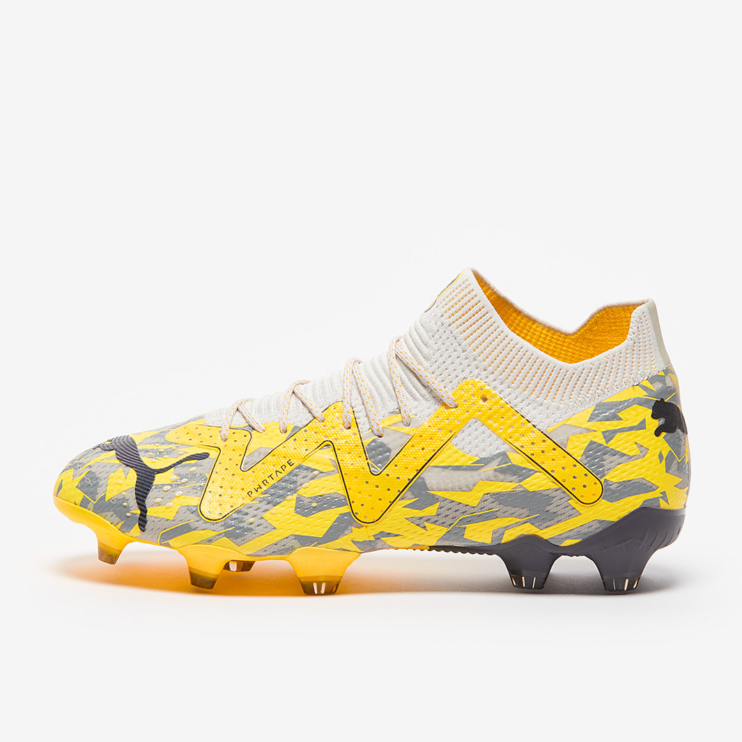 Puma Women's Future Ultimate FG/AG Football Boots Sedate Gray/Asphalt/Yellow Blaze