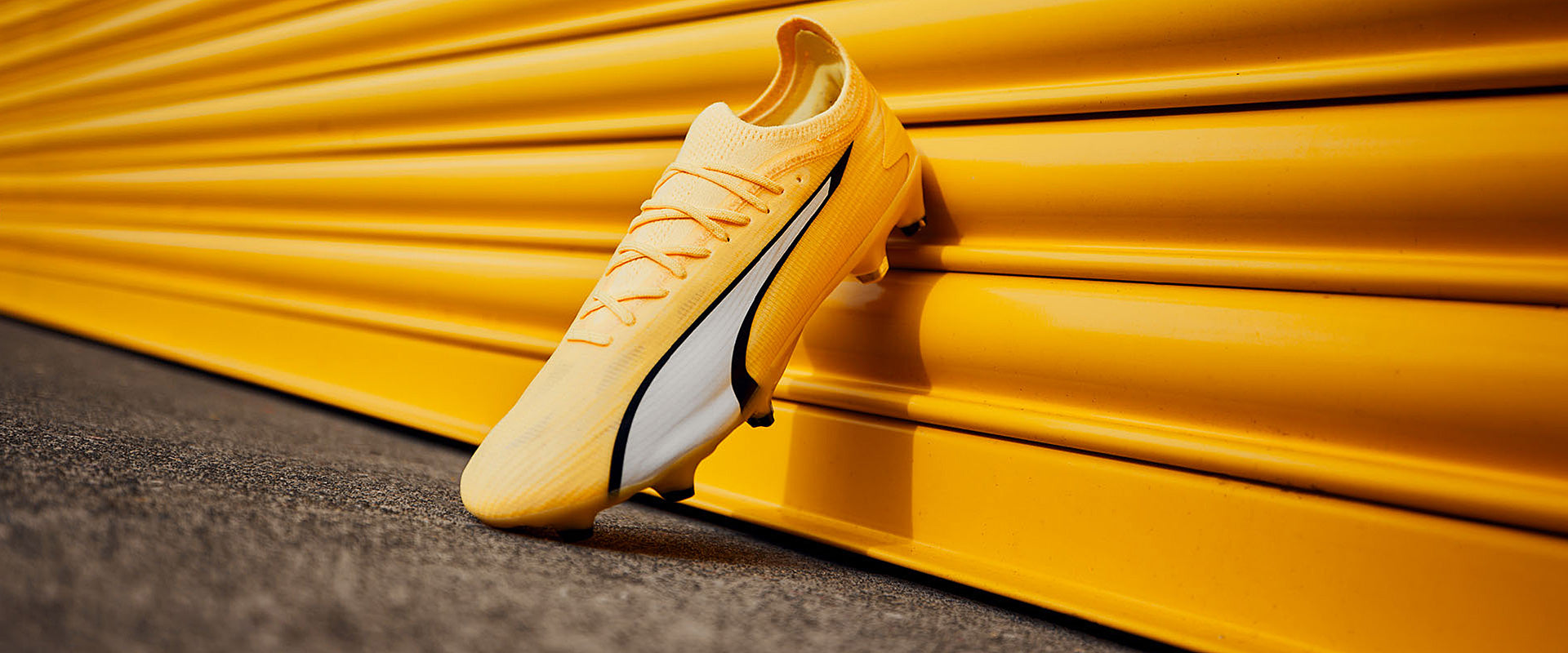 Puma Ultra Ultimate FG/AG Football Boots Yellow Blaze/Puma White/Puma Black