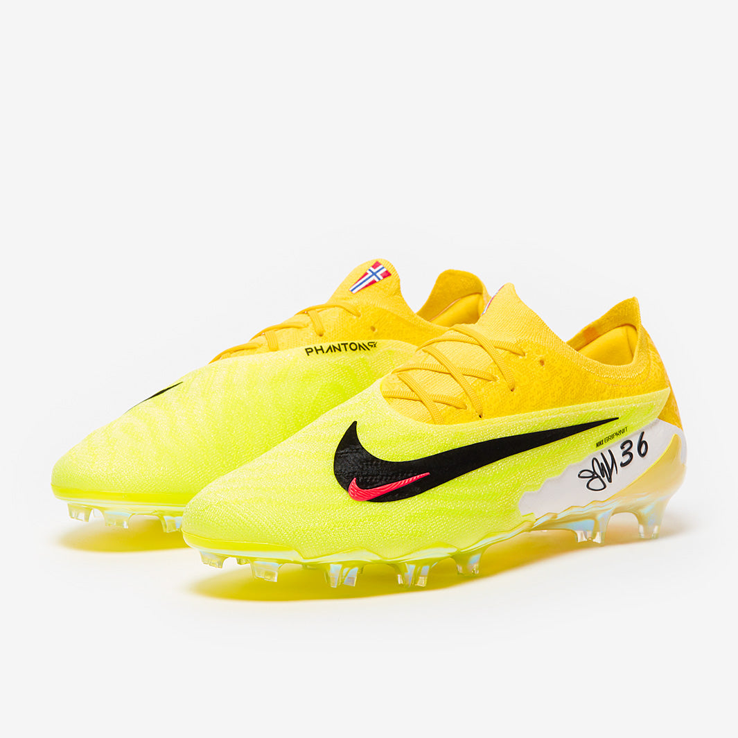 Nike Phantom GX Elite x Erling Haaland FG Football Boots Sonic Yellow/Black