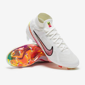Nike Air Zoom Mercurial Superfly IX Elite x Rashford FG Football Boots White/Black