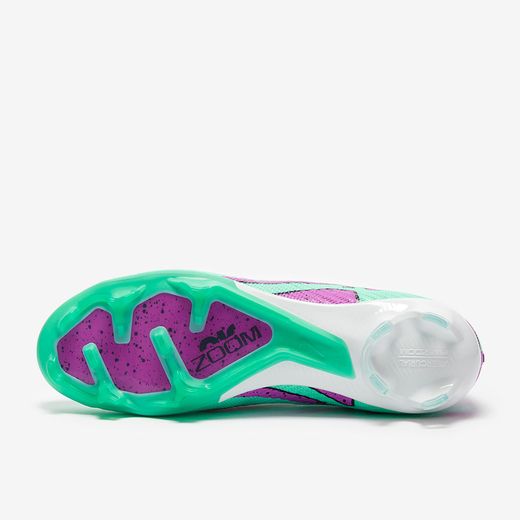 Nike Air Zoom Mercurial Vapor XV Elite FG Football Boots Hyper Turq/Fuchsia Dream/Black/White