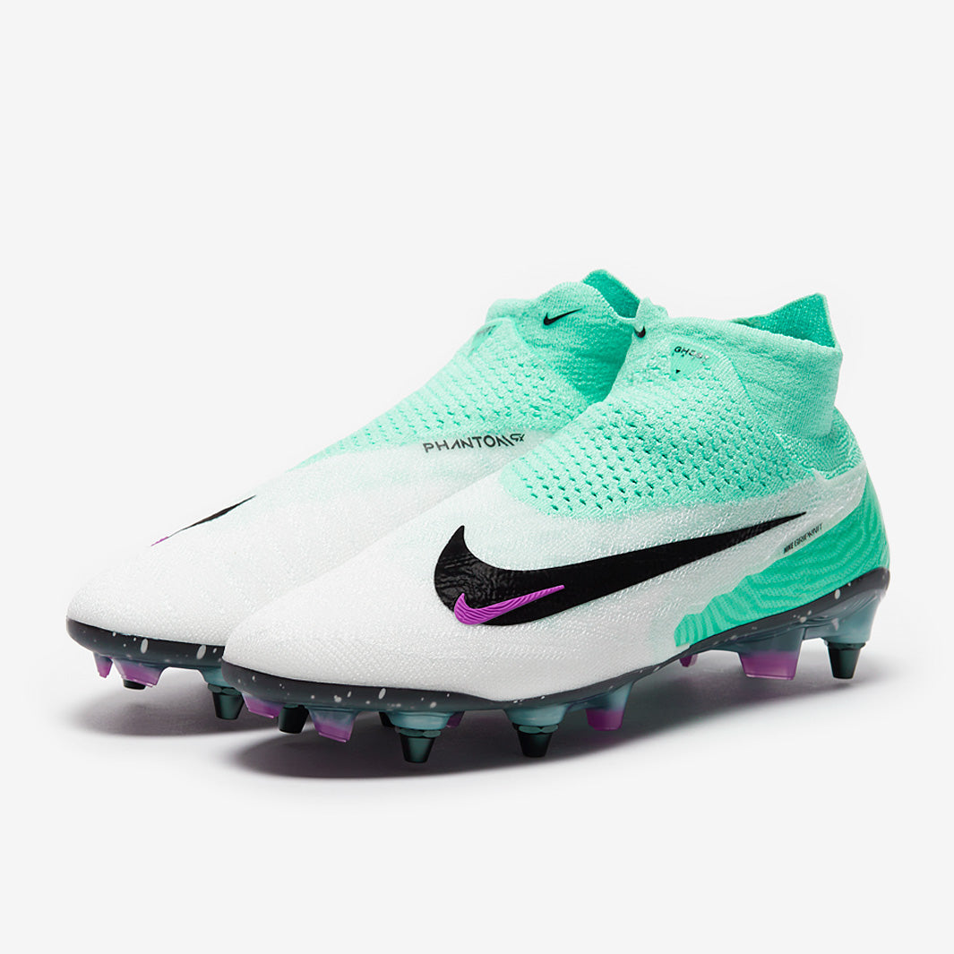 Nike Phantom GX Elite DF SG-Pro Player Edition Football Boots Hyper Turq/Fuchsia Dream/Black/White