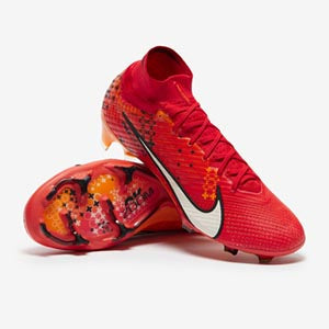 Nike Air Zoom Mercurial Superfly IX Elite MDS FG Football Boots Light Crimson/Pale Ivory/Bright Mandarin