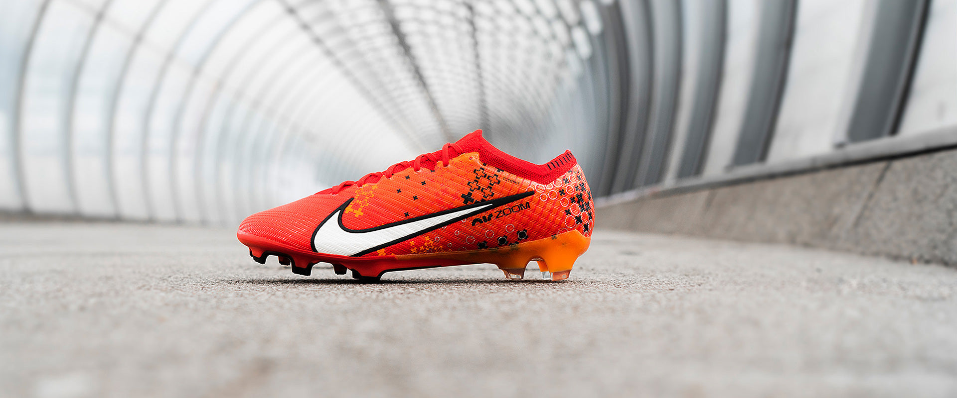 Nike Air Zoom Mercurial Vapor XV Elite MDS FG Football Boots Light Crimson/Pale Ivory/Bright Mandarin