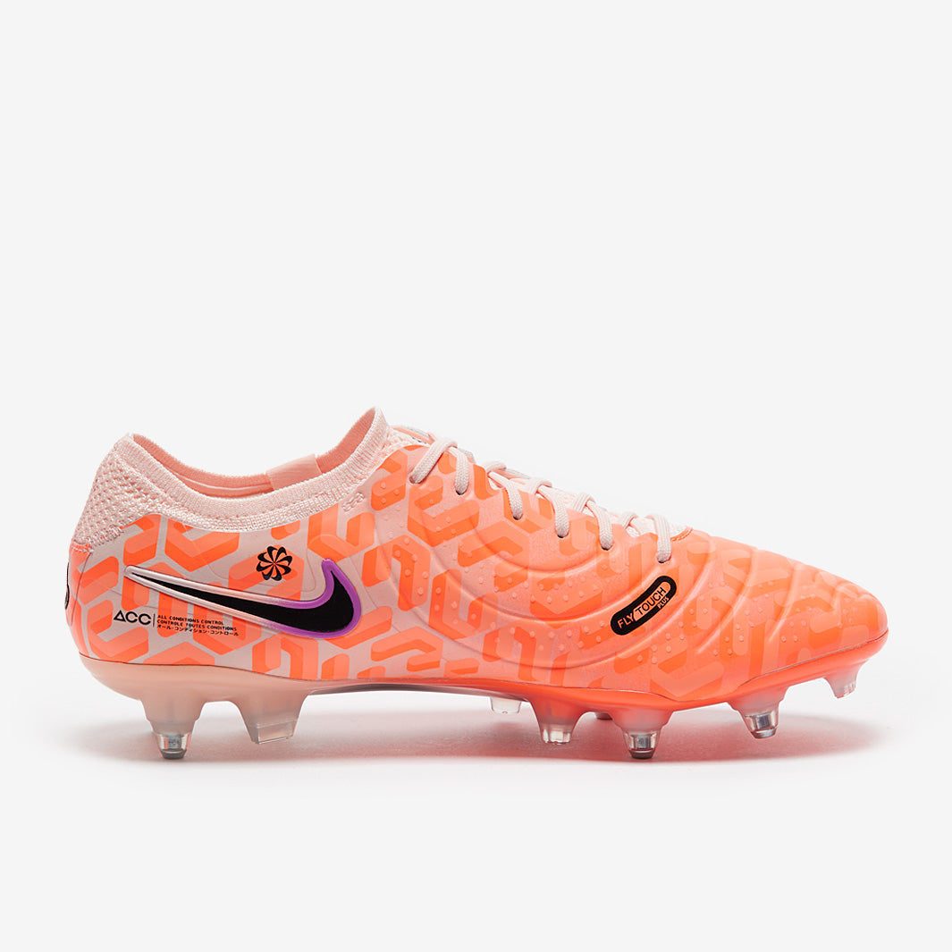 Nike Tiempo Legend X Elite NU SG-Pro Anti-Clog Football Boots Guava Ice/Black