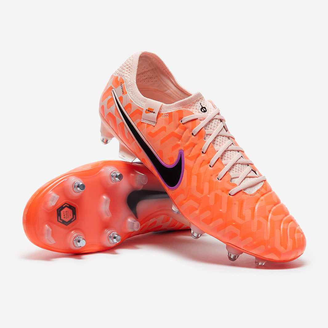 Nike Tiempo Legend X Elite NU SG-Pro Anti-Clog Football Boots Guava Ice/Black