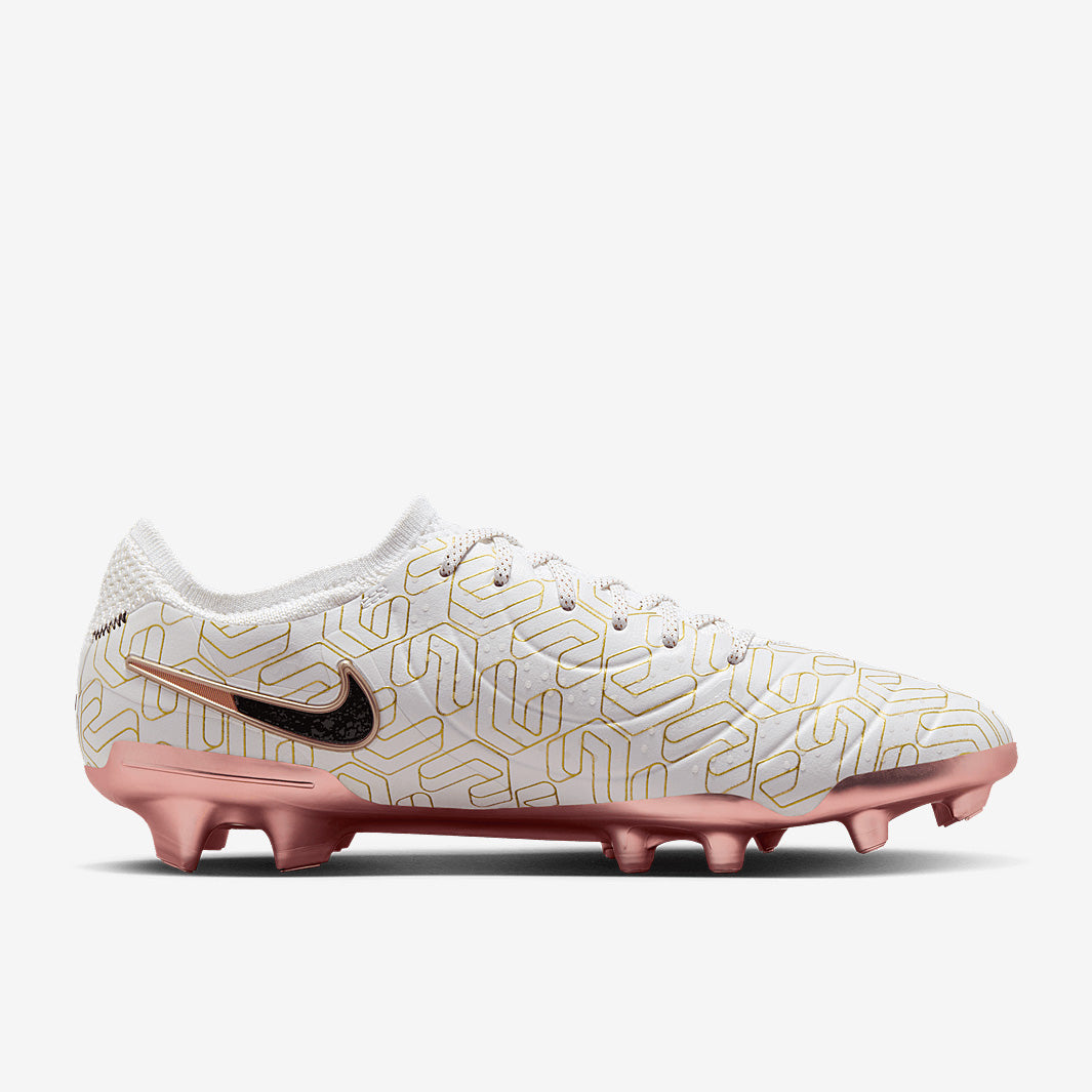 Nike Tiempo Legend X Elite FG x WWC Winner Football Boots White/Black/Metallic Gold