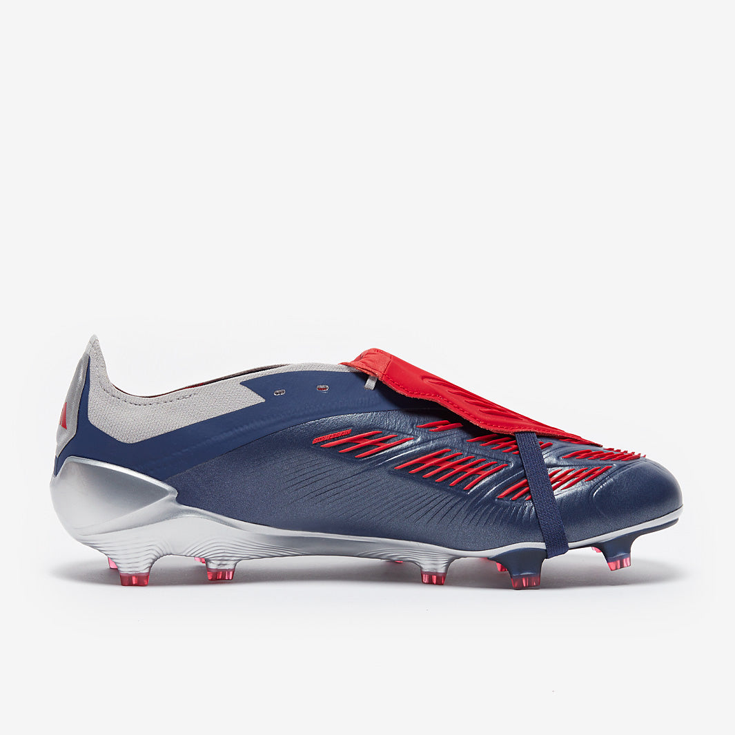 Adidas Predator Elite Tongue FG Roteiro Football Boots Tech Indigo/Vivid Red