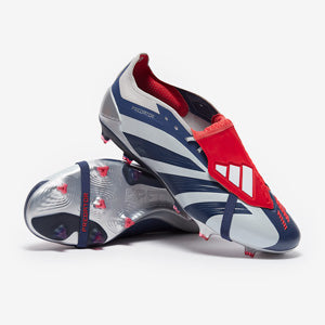 Adidas Predator Elite Tongue FG Roteiro Football Boots Tech Indigo/Vivid Red