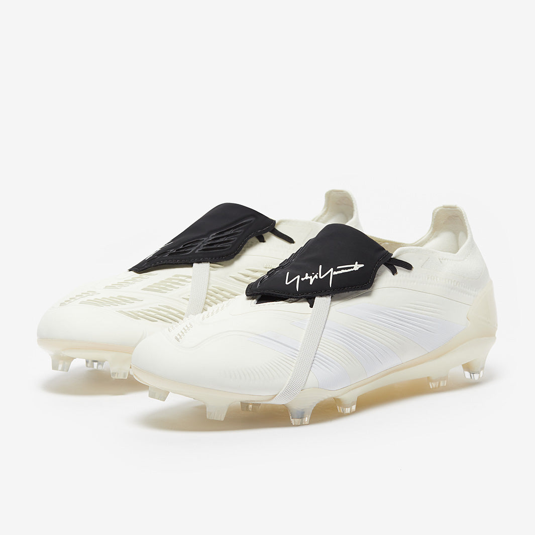 adidas Predator Elite Tongue FG x Y-3 Football Boots Core Black/Core Black/White