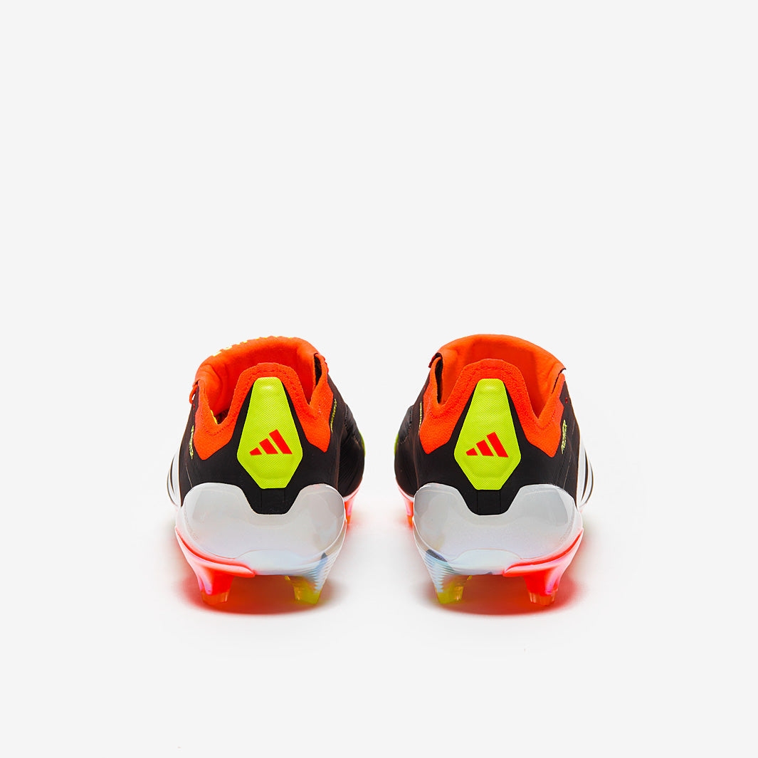 Adidas Predator Elite Tongue FG Football Boots Core Black/White/Solar Red